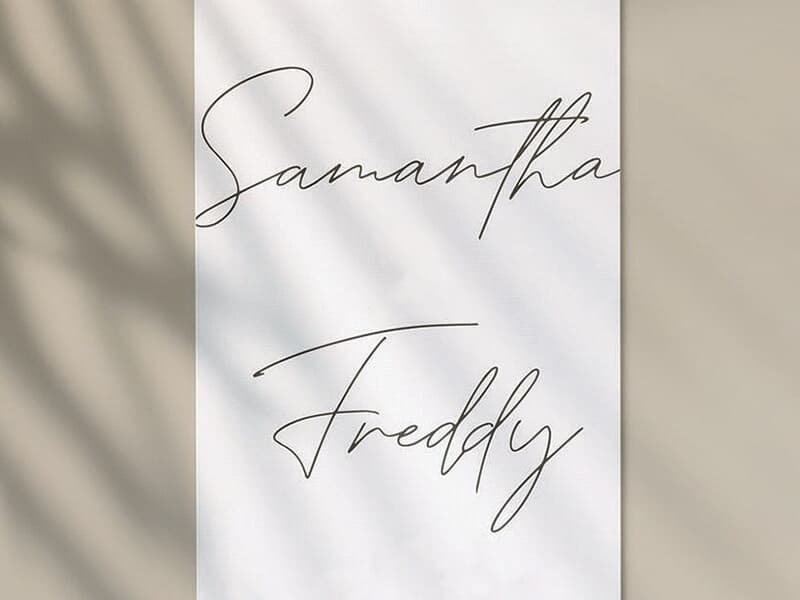 Signature Logo Design portfolio project 1