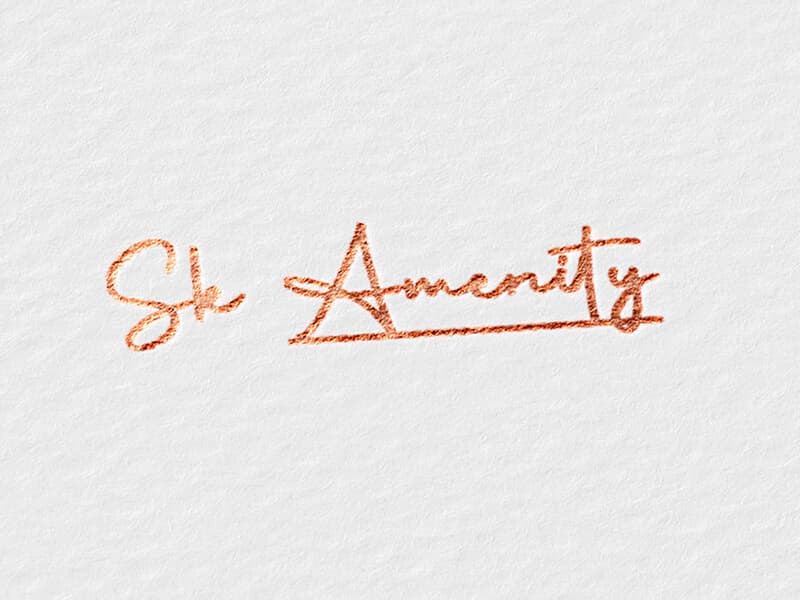 Signature Logo Design portfolio project 6